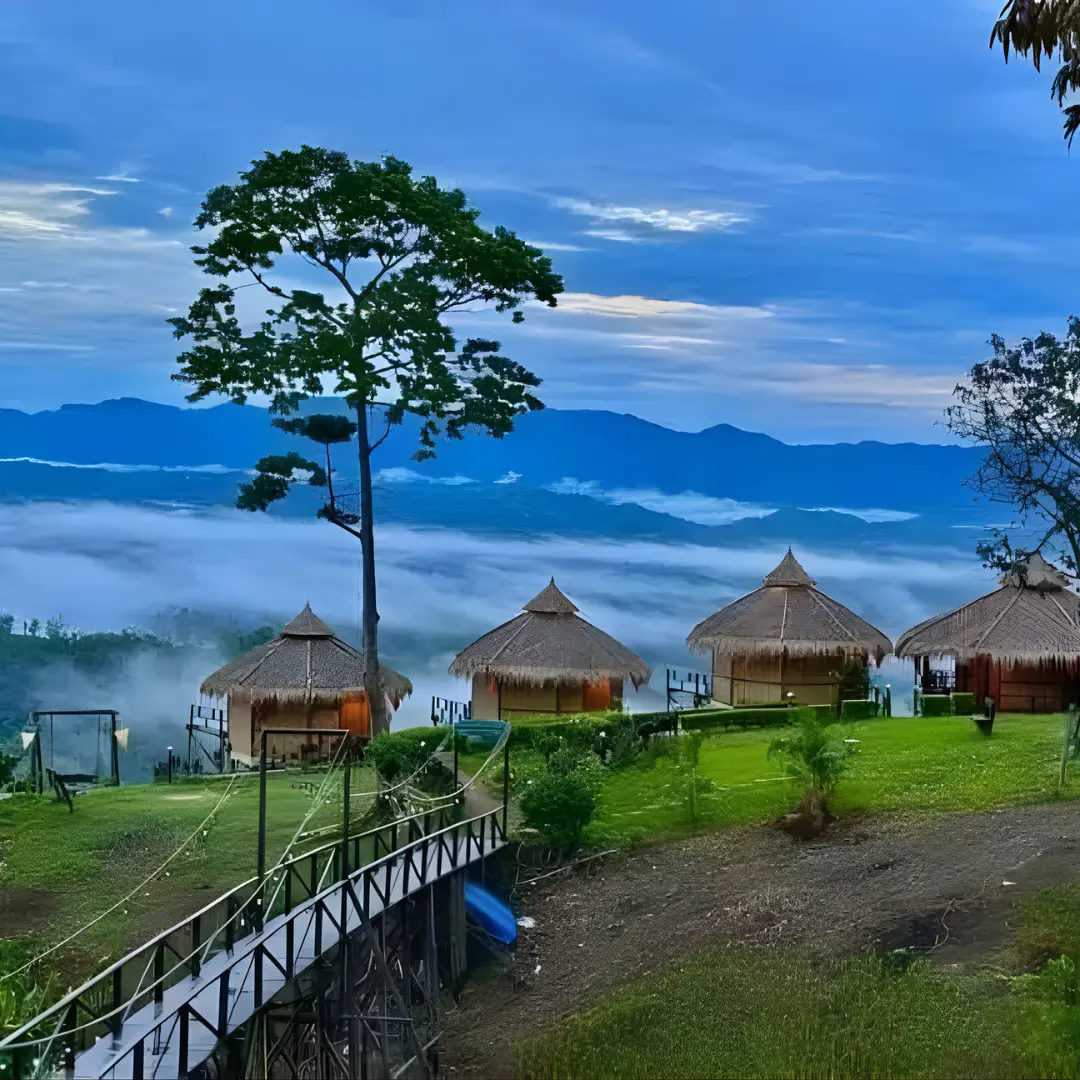 Jeep ride experience in Sajek Valley hill road