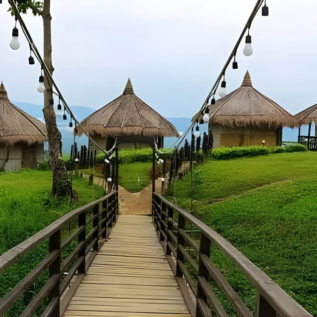 Sunset view from Sajek Valley viewpoint